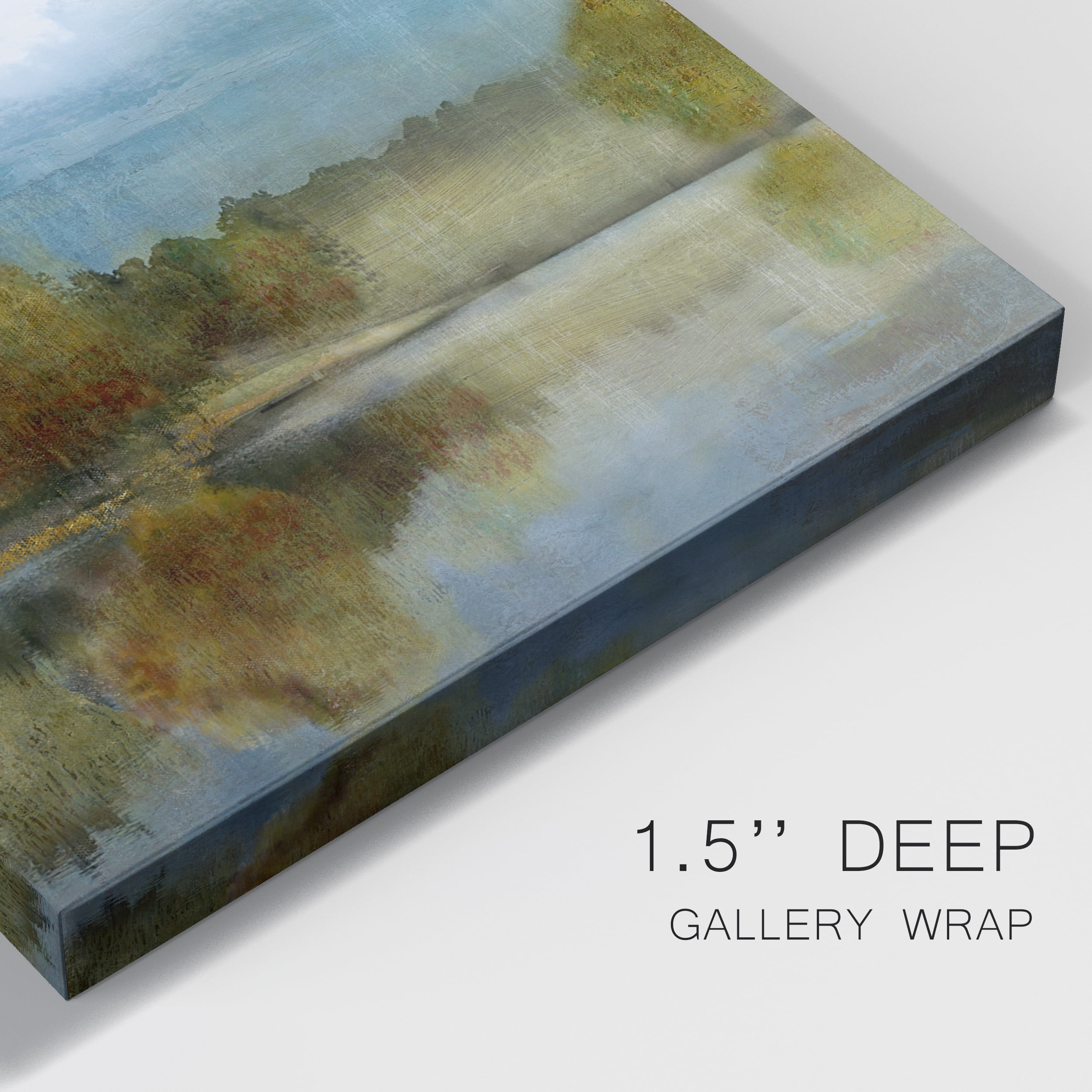 Golden Leaves Premium Gallery Wrapped Canvas - Ready to Hang - 18 x 27