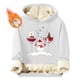 thumbnail image 1 of Sudadera con capucha para hombre, informal, a la moda, con estampado navideño, de manga larga y bolsillo, de poliéster, 1 of 5
