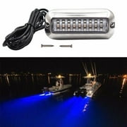 LABLT blue 27LED Underwater boat FOR marine Transom lights 316 Stainless Steel Pontoon