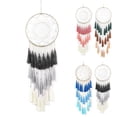 thumbnail image 6 of QJUHUNG Home Tassel Flower Big Dream Catcher Circle 20cm Full Length 65cm Fringe Wall Ornament Dream Catcher, 6 of 8