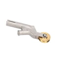 thumbnail image 4 of Buse de Soudage pour Sol en Acier Inoxydable 304 avec Roues - Argent & Or, Résistant aux Hautes Températures (800-1000°C) Anticorrosion, 3 Lames, Compatible avec Tringles de Soudure 3mm/4mm/5mm, Diamètre Intérieur 5mm, Antirouille, 4 of 6