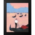 thumbnail image 2 of Dixon, Samuel 12x14 Black Modern Framed Museum Art Print Titled - Venice Study II, 2 of 5