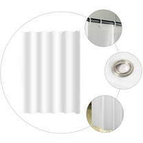 MUSEYA Waterproof Shower Curtains Fabric Family Members Bathroom Use 1Pack