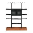 thumbnail image 2 of Jewelry 5 Tiers Women Gift Decorative with Wooden Base Jewelry Rack for Ear Studs Bracelet Watches Earring Dangle Drop Earrings Fernando Titular de pendiente, 2 of 7