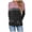 Pink, variant on Color Block Ribbed Hoodies for Women Fall Winter Long Sleeve Hooded Sweatshirt with Pockets Pullover Tops