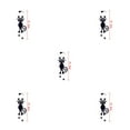 thumbnail image 2 of jesticaly Cat Light Switch Sticker Decal Vinyl Art Wall Sticker Lightswitch Black Kitten 1pcs #5 5Set, 2 of 6