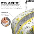 thumbnail image 5 of Lunch Bag Lunch Box for Women Reusable Insulated Lunch Bags,Water-Resistant Lemon Print Cooler Lunch Tote Bag, Large Capacity for Work Travel Picnic, 5 of 6