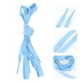 thumbnail image 4 of Sold 1 Pairs Sports Luminous Shoelace Glow In The Dark Night Color Fluorescent Shoelace Athletic Flat Shoe Laces (Sky Blue), 4 of 6