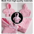 thumbnail image 4 of DADHOT Car Shift Knob Hoodie,Gear Shift Hoodie,Gear Level Protector Cover,Automotive Car Interior Accessories,Vehicle Accessories for Man and Woman,Funny Sweater Hoodie for Decoration （Pink）, 4 of 6