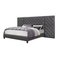 thumbnail image 3 of Global Furniture Upholstered Tufted Bed-Size:King, 3 of 3