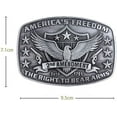 thumbnail image 2 of Vintage Celtic Knot Belt Buckle for Men Simple Cowboy Belt Buckle, 2 of 3
