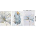 thumbnail image 2 of Set de 3 cuadros con motivos florales, estilo escandinavo, lienzo artístico decorativo para el salón, 2 of 5