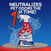 Resolve Pet Expert Carpet Cleaner Spray for Pets Stains and Odors, 22 oz