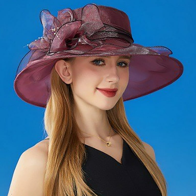 womens winter dress hats Ladies Green Dress Felt Hat