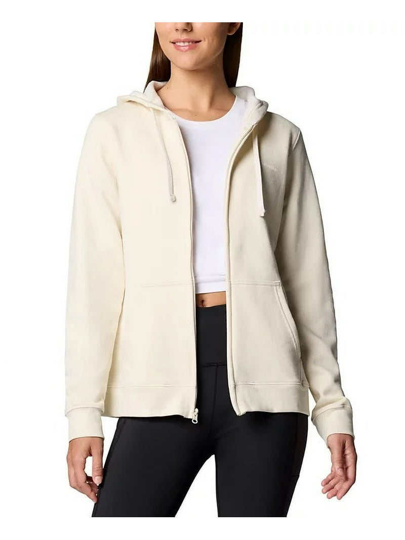 Columbia CHALK Women's Cape Lacey Graphic Full-Zip Hoodie, US
