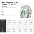 thumbnail image 3 of Lsque Bunny And Rose UPF 50+ Lightweight Sun Protection Men's Women's Long Sleeve Shirt, Hoodie Performance -XX-Large, 3 of 6