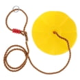 thumbnail image 4 of Climbing Rope with Platform, Disc Swing Seat Octagonal Petals Shape for Backyard yellow, 4 of 8