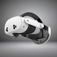thumbnail image 3 of VR Head Strap Set for Meta Quest 3S Protective Case Set,Gray-White, 3 of 5