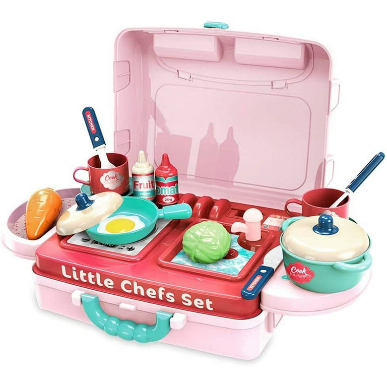 Suitcase kitchen set sales