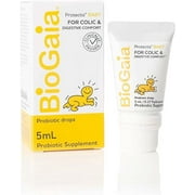 BioGaia Protectis Baby Probiotic Drops | Reduces Colic, Gas & Spit-ups | Healthy Poops | Reduces Crying & Fussing & Promotes Digestive Comfort | Newborns, Babies & Infants 0-12 Months | 0.17 oz