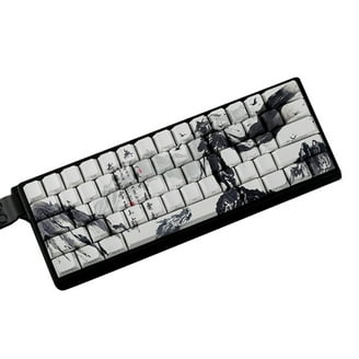 Red and Black Keycaps Japanese 132 Keys, XDA Profile PBT Keyboard