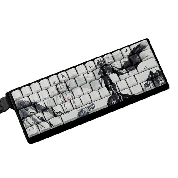 Original Profile Keycaps PBT Material Dyes Sublimations Side Print Keycap For Small Mechanical Keyboards 60% 68% Layout