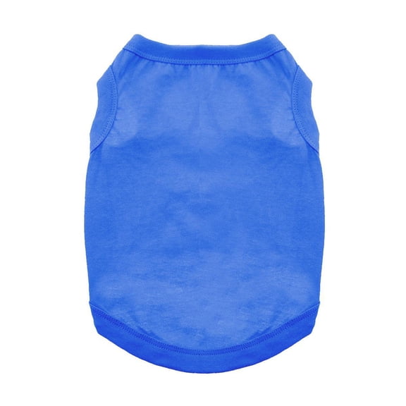 Cotton Dog Tank by Doggie Design - Nautical Blue - X-Small