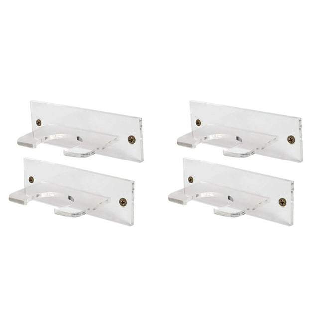 4Pack Support de Chauve-Souris de Baseball pour Affichage Vertical Support de Chauve-Souris Acrylique Support Mural Support de Chauve-Souris de Baseball Ou de Softball