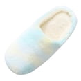 thumbnail image 4 of OUSITAID Pantoufles d'Intérieur pour Femmes en Coton Chaud Antidérapantes, 4 of 5