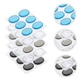 thumbnail image 4 of OULII 30pcs Snare Drum Mute Pad Silicone Coffee Color for Drummers Performance, 4 of 5