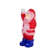 thumbnail image 6 of Northlight LED Lighted Commercial Grade Acrylic Waving Santa Claus Outdoor Christmas Decoration -, 6 of 9