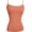 Baby-Coral, variant on Stretch Cotton Camisole with Shelf Bra Junior Plus