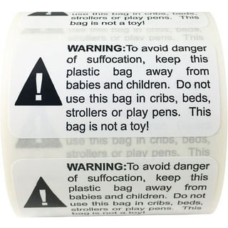 Leaveforme 500Pcs/1Roll Candle Warning Labels Wide Applications Warning Easy to Paste Round Black and White Warning Labels for Bedroom, 2.5cm