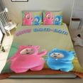 thumbnail image 1 of Billy Bam Bam Conjunto de sábanas temático, trío de piezas, cómodo y amigable con la piel, diseño único, regalo de decoración para el hogar para familiares, amigos y fans, 90 cm * 190 cm, 1 of 6
