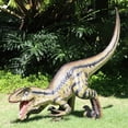 thumbnail image 5 of Velociraptor Baby Razor Dinosaur Life Size Statue, 5 of 9