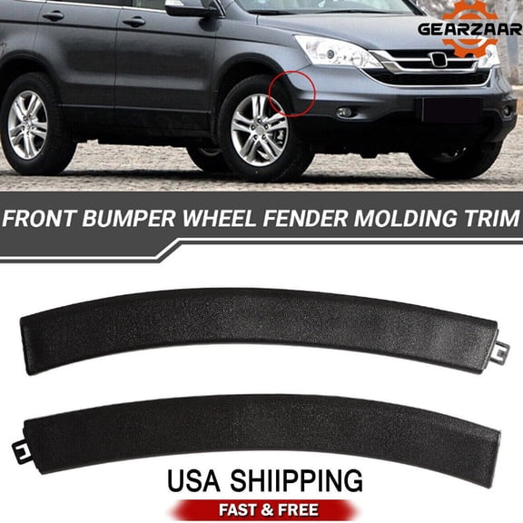 For Honda CRV 2007-2011 Front Bumper Wheel Fender Molding Trim Left & Right US
