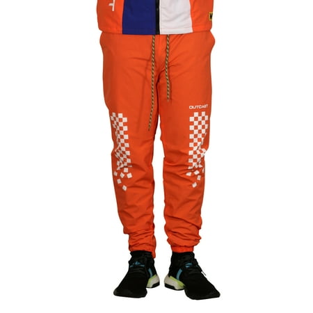 M. SOCIETY Taslon Windbreaker Pants Orange