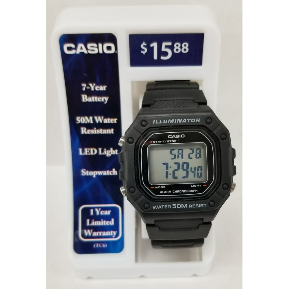 casio w218h amazon
