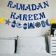 thumbnail image 1 of Bandera Rústica de Eid Mubarak perfecl Banderines colgantes musulmanes para Decoración de fondo, 1 of 8