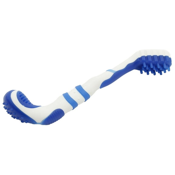 Pet Life ® 'Denta-Brush' TPR Durable Tooth Brush and Dog Toy