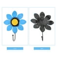 thumbnail image 3 of unbranded Gancho Decorativo Azul Para Pared Con Forma De Flor Para Organización Hogar, 3 of 7