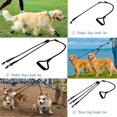 thumbnail image 4 of 3 en 1 Correa para Perro de Nailon Duradera con Mango Acolchado, Giro de 360°, Cuerda de Escalada extraíble, Cuerda de tracción para Mascotas Medianas y Grandes, Color Negro, 4 of 7