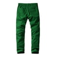 thumbnail image 5 of Matchstick Men's Cotton Slim Fit Stretch Casual Chino Pants for Work Jogger Training, 5 of 10