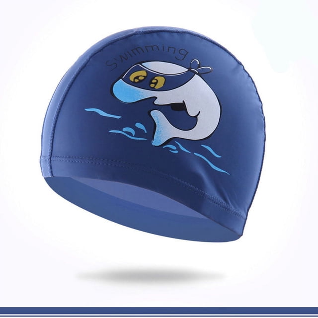 Kids Swim Cap Solid Polyester - Swimming & Bathing Caps