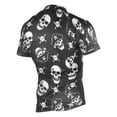 thumbnail image 2 of joogoo Skull Pattern Men's Cycling Jerseys Mountain Bike Short Sleeve Tops S, 2 of 7