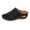 Black, variant on Women’s S𝗅ip On Mule Sandals Fashion Round Toe We𝖽ge Clogs Shoes Summer Backless Casual Slippers Lightweight Outdoor Walking Sandles for Vacation Travel Wear