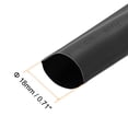 thumbnail image 2 of Uxcell Heat Shrink Tubing Ratio Shrinkable Tube Cable Sleeve 23ft Black mm 18, 2 of 6