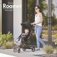 thumbnail image 4 of Evolur Roamer Ultra Light Stroller, Gold Black, 4 of 12