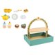 thumbnail image 5 of Juego de Té de Madera, Vajilla de Fiesta, Juguete Artesanal de Madera, Juego de Simulación con Juguetes de Madera, Regalo para Niños de 3 a 6 años, 5 of 7