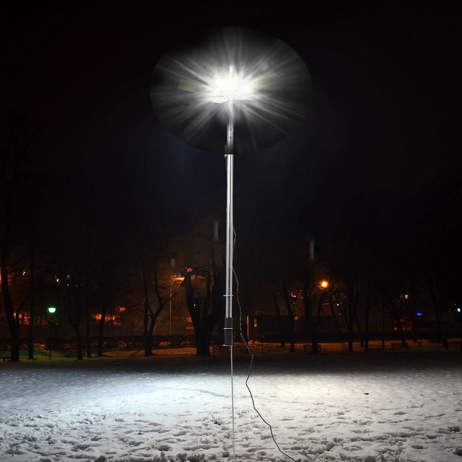 15000lm LED Telescopic Camping Lights Portable Outdoor Camping Light Telescoping Pole Fishing Light at Night Flood Light Super Bright Emergency Light Backyard Lighting,